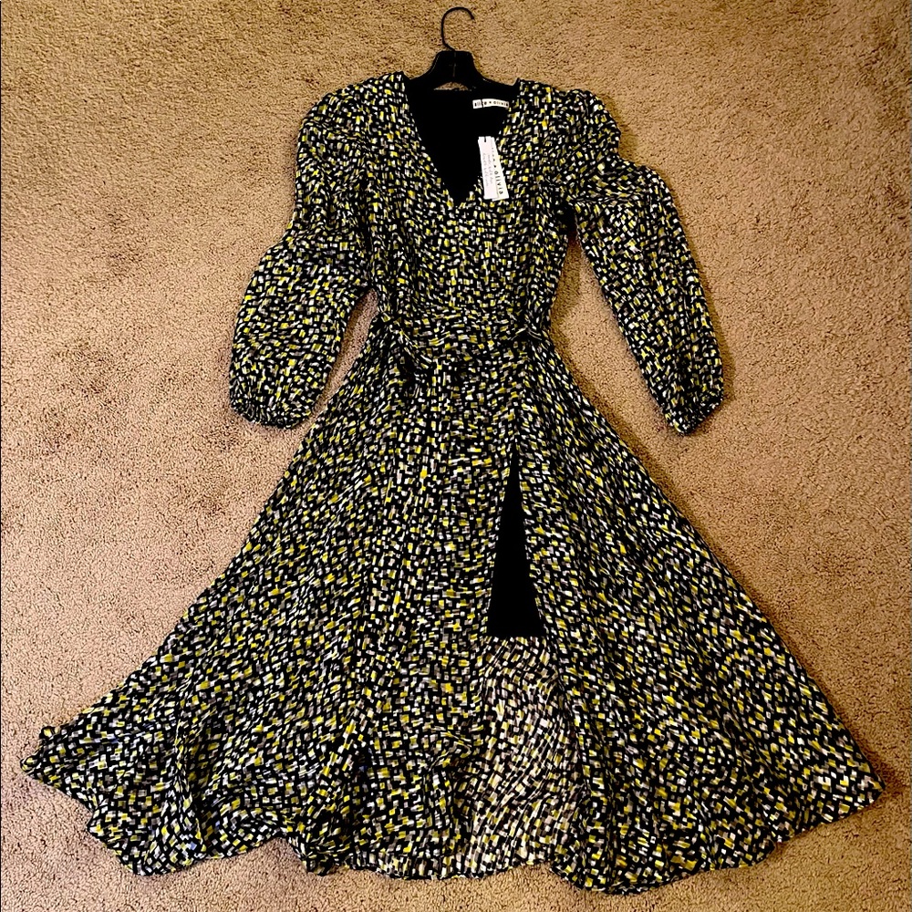 Alice + Olivia silk blend dress